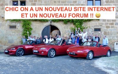Nouveau Site et nouveau Forum pour MX-5 Passion!