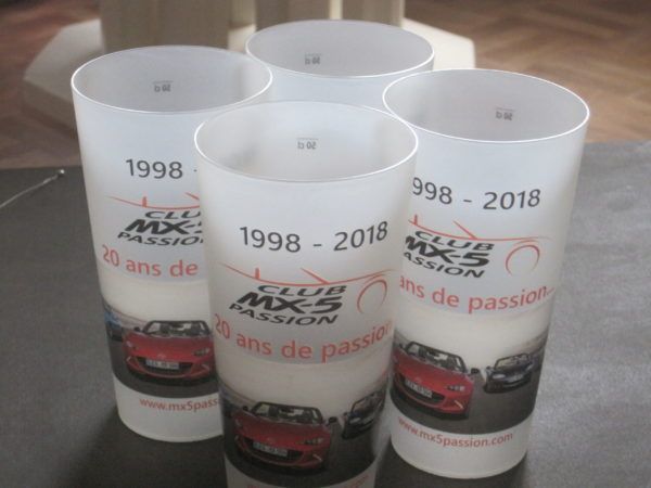 Verre 20 ans club